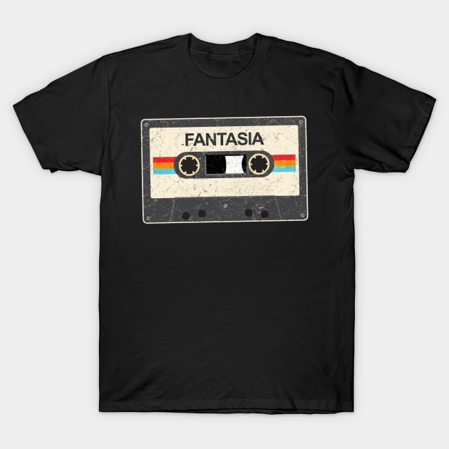 kurniamarga vintage cassette tape Fantasia T-Shirt by kurniamarga.artisticcolorful